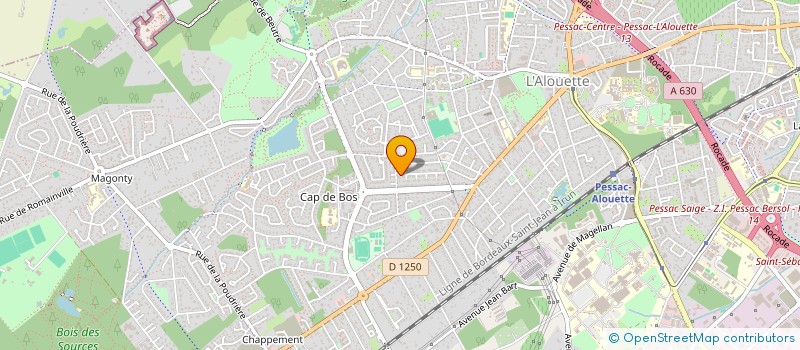 localisation de l'entreprise MADAME LAURIE ARMENGAUD à PESSAC