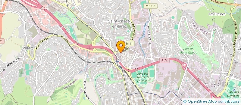 localisation de l'entreprise MADAME LAURIE ARNAUD  SAINT-PRIEST-EN-JAREZ