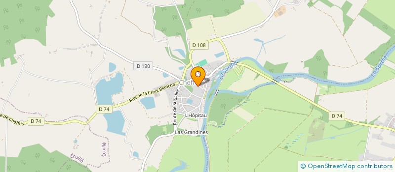 localisation de l'entreprise MADAME LAURIE ASSERAY  CHEFFES