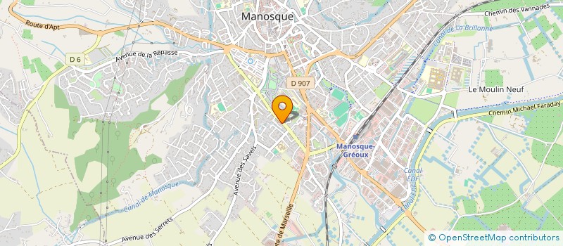 localisation de l'entreprise MADAME LAURIE ASTRUC à MANOSQUE
