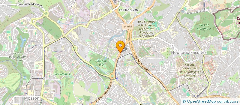 localisation de l'entreprise MADAME LAURIE AURENSAN  CASTRIES