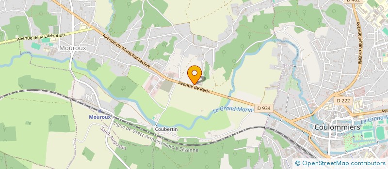 localisation de l'entreprise MADAME LAURIE AUVRAY  MOUROUX