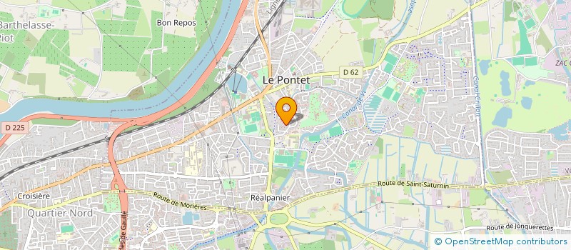 localisation de l'entreprise MADAME LAURIE AYME  LE PONTET