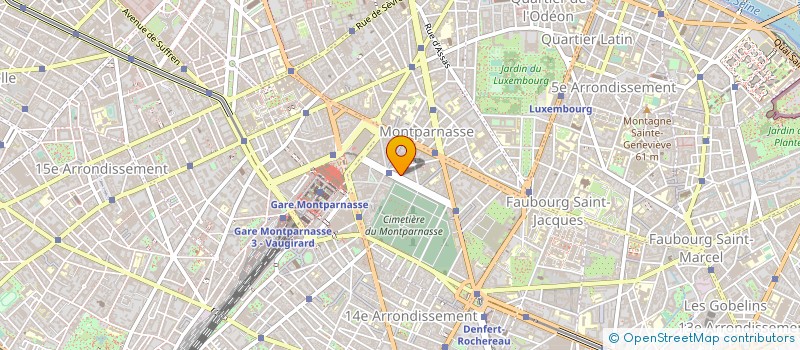 localisation de l'entreprise MADAME LAURIE BACQUET  PARIS