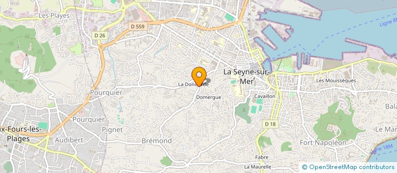 localisation de l'entreprise MADAME LAURIE BAGNIS à LA SEYNE-SUR-MER