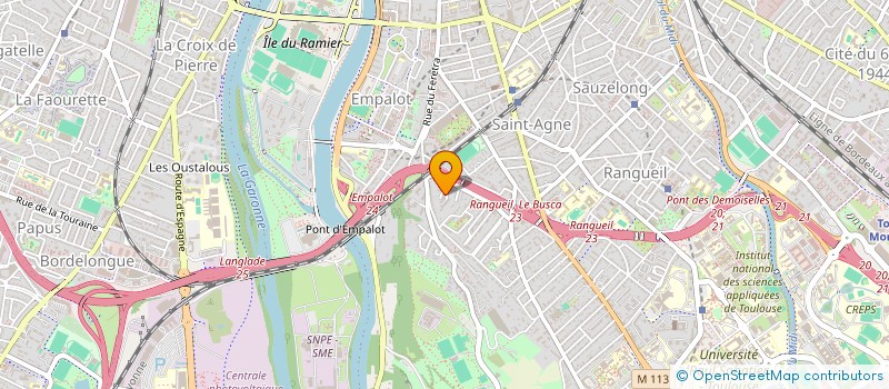 localisation de l'entreprise MADAME LAURIE BANES à TOULOUSE