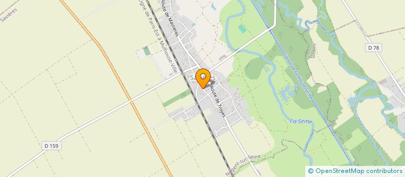 localisation de l'entreprise MADAME LAURIE BARBELIN  SAVIERES