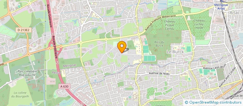 localisation de l'entreprise MADAME LAURIE BAUER  MERIGNAC