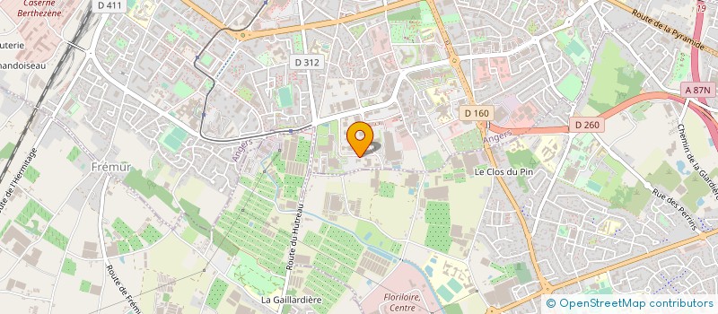 localisation de l'entreprise MADAME LAURIE BECKER à ANGERS