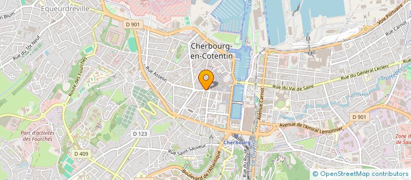 localisation de l'entreprise MADAME LAURIE BEDEL à CHERBOURG-EN-COTENTIN