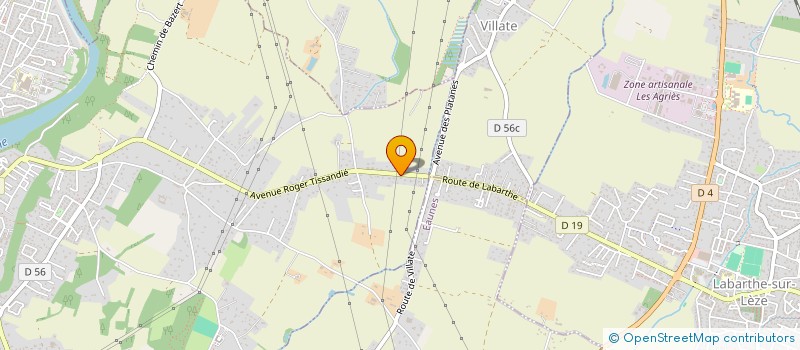 localisation de l'entreprise MADAME LAURIE BELVAL à MURET