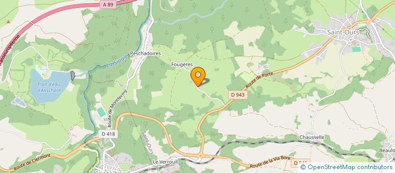 localisation de l'entreprise MADAME LAURIE BEREIZIAT  SAINT-OURS