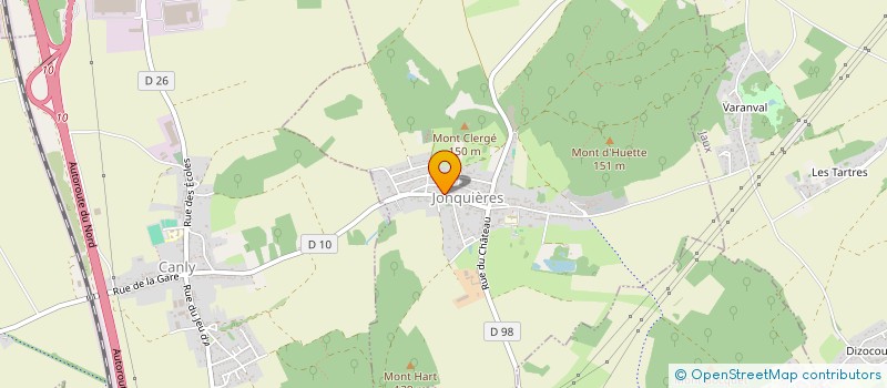 localisation de l'entreprise MADAME LAURIE BERNIER  JONQUIERES