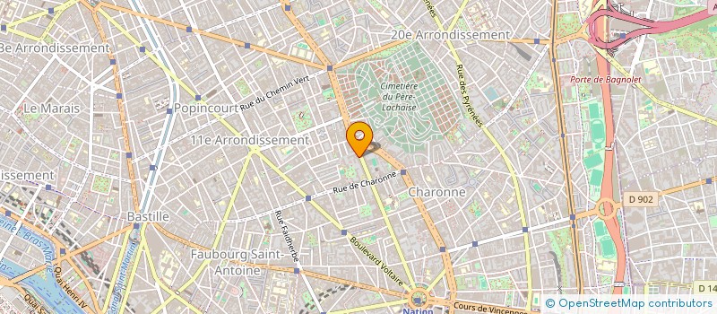 localisation de l'entreprise MADAME LAURIE BISCEGLIA  PARIS