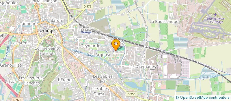 localisation de l'entreprise MADAME LAURIE BLANCO  ORANGE