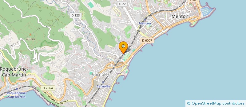 localisation de l'entreprise MADAME LAURIE BONO  MENTON