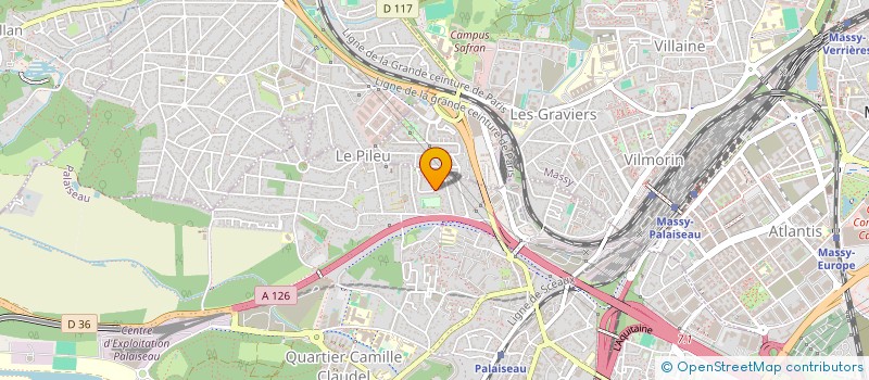 localisation de l'entreprise MADAME LAURIE BOSSE  PALAISEAU