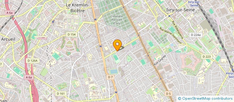 localisation de l'entreprise MADAME LAURIE BOUCEDRA  VILLEJUIF