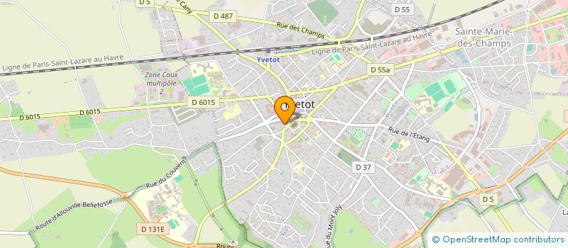 localisation de l'entreprise MADAME LAURIE BOURDON  YVETOT