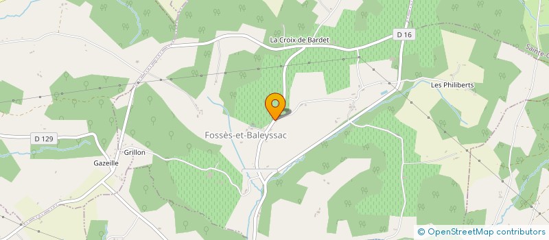 localisation de l'entreprise MADAME LAURIE BOURON  FOSSES-ET-BALEYSSAC