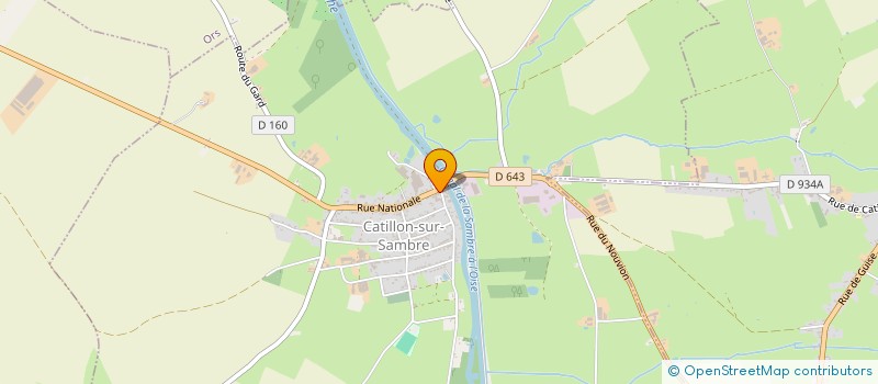 localisation de l'entreprise MADAME LAURIE BRIATTE à CATILLON-SUR-SAMBRE