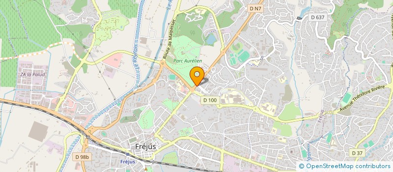 localisation de l'entreprise MADAME LAURIE CALECA  FREJUS