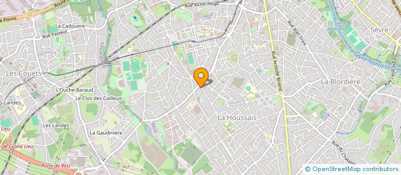 localisation de l'entreprise MADAME LAURIE CALLAC  REZE