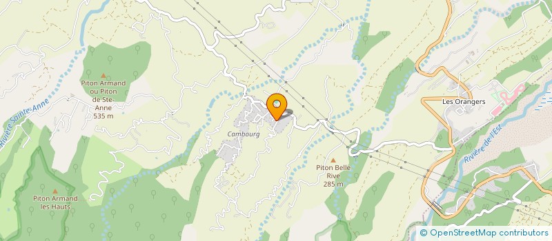 localisation de l'entreprise MADAME LAURIE CAMACHETTY  SAINT-BENOIT