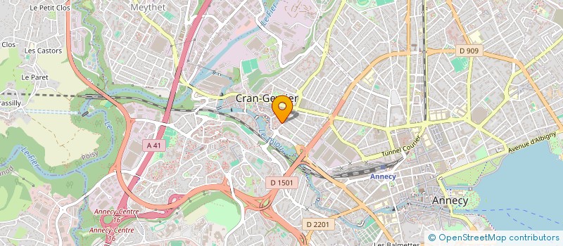 localisation de l'entreprise MADAME LAURIE CAMANDONE  ANNECY