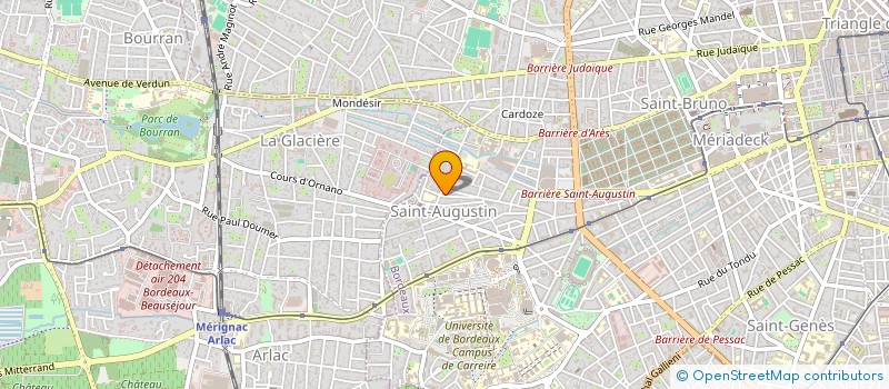 localisation de l'entreprise MADAME LAURIE CAPPOUDAT à BORDEAUX