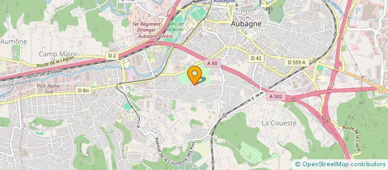 localisation de l'entreprise MADAME LAURIE CATILLON à AUBAGNE