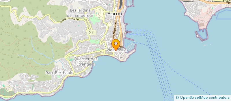 localisation de l'entreprise MADAME LAURIE CELLI  AJACCIO