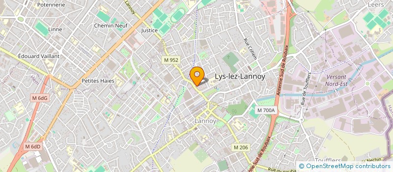 localisation de l'entreprise MADAME LAURIE CHAMPION  LYS-LEZ-LANNOY