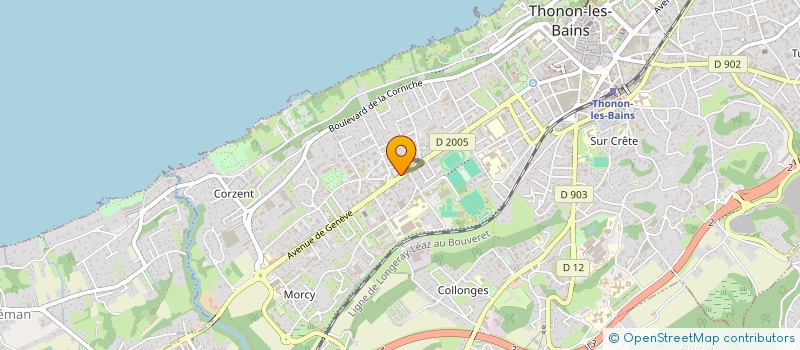 localisation de l'entreprise MADAME LAURIE CHASSIN à LA RAVOIRE