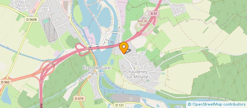 localisation de l'entreprise MADAME LAURIE CONGRE  CHAUDENEY-SUR-MOSELLE