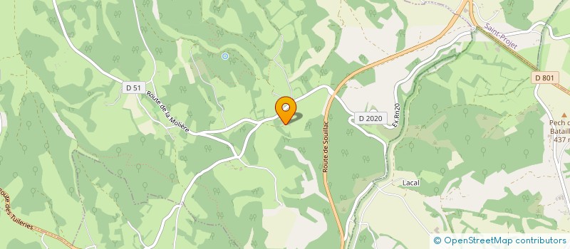 localisation de l'entreprise MADAME LAURIE COTTEAUX  FAJOLES