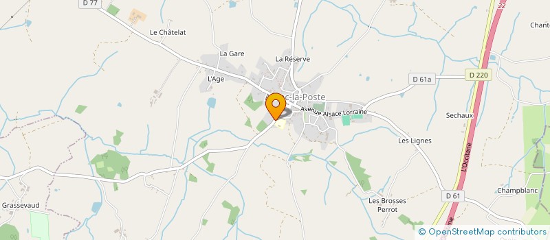 localisation de l'entreprise MADAME LAURIE COUDERT à ARNAC-LA-POSTE