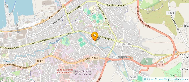 localisation de l'entreprise MADAME LAURIE COUESPEL  VALOGNES