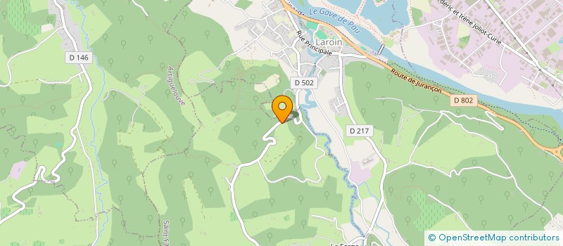 localisation de l'entreprise MADAME LAURIE DANIEL  SAINT-FAUST