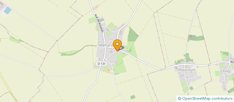 localisation de l'entreprise MADAME LAURIE DECORMEILLE  MEHARICOURT