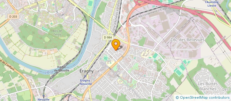 localisation de l'entreprise MADAME LAURIE DEGROS  LOCONVILLE