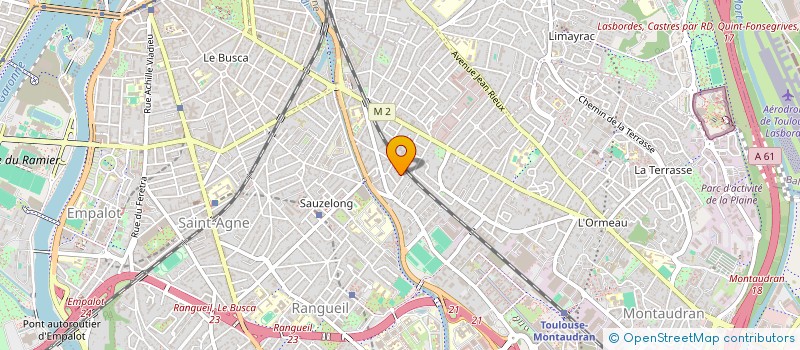 localisation de l'entreprise MADAME LAURIE DELFAUT  TOULOUSE