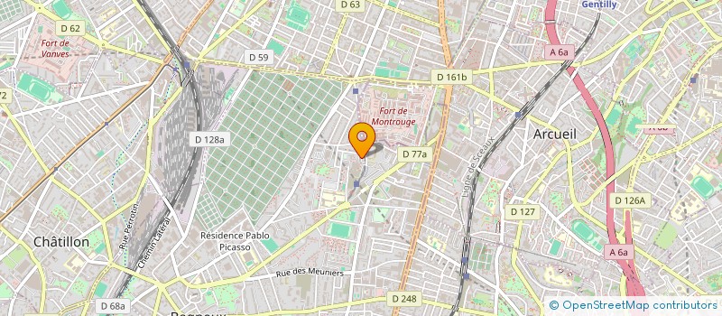 localisation de l'entreprise MADAME LAURIE DENTZ à BAGNEUX
