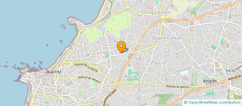 localisation de l'entreprise MADAME LAURIE DESPOUY  BIARRITZ
