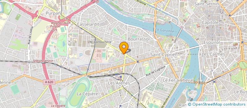 localisation de l'entreprise MADAME LAURIE DESTUR à TOULOUSE