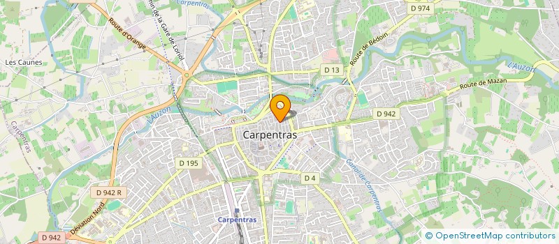 localisation de l'entreprise MADAME LAURIE DOS SANTOS DUARTE  CARPENTRAS