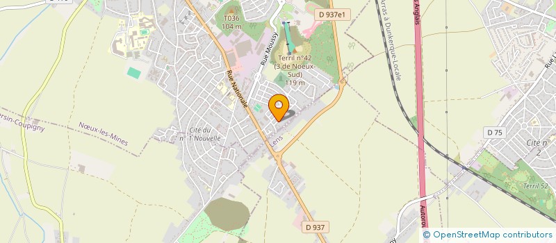 localisation de l'entreprise MADAME LAURIE DUBRULLE  NUX-LES-MINES