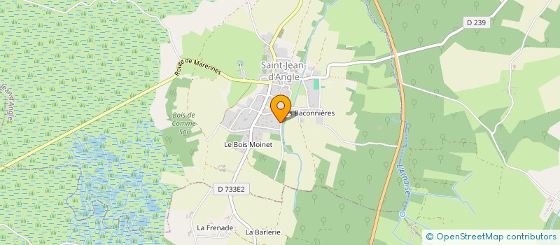 localisation de l'entreprise MADAME LAURIE DUFOUR  SAINT-JEAN-D'ANGLE