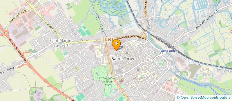 localisation de l'entreprise MADAME LAURIE DUFOUR  ARQUES