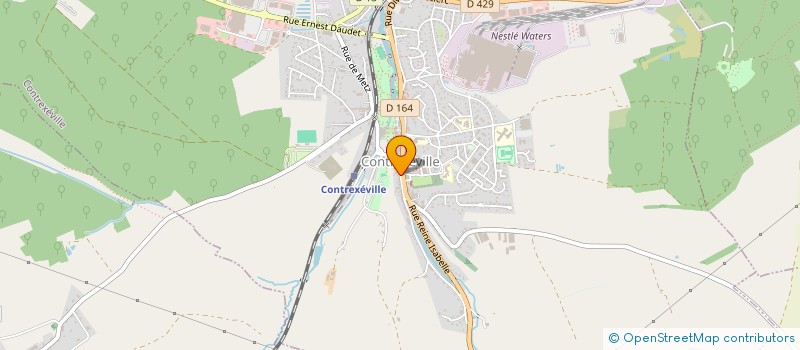 localisation de l'entreprise MADAME LAURIE ECHARD  CONTREXEVILLE